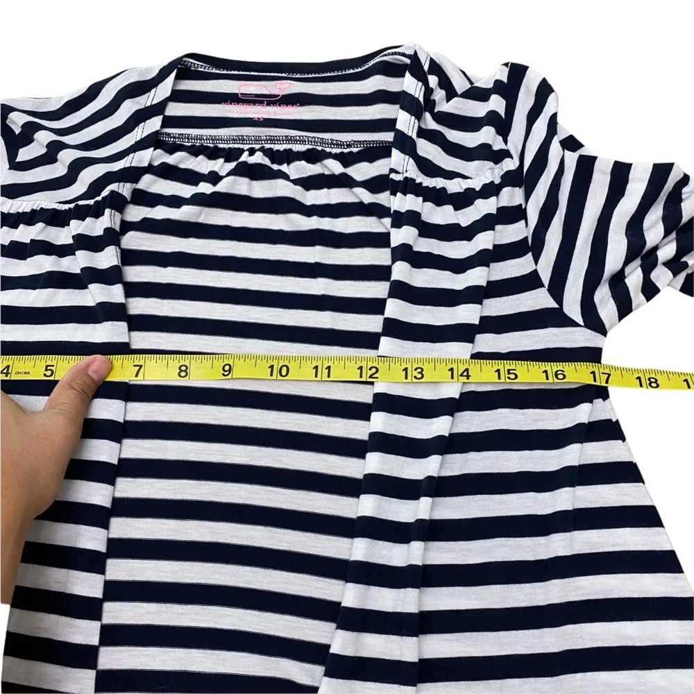 Vineyard Vines Striped Sweater Cardigans Ladies Casual Thin Size XS - Picture 6 of 9